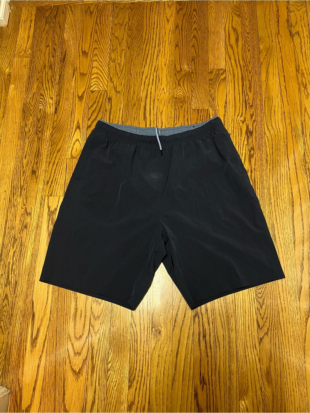 Old Navy Black Men's Swim Trunks with Drawstring Waist